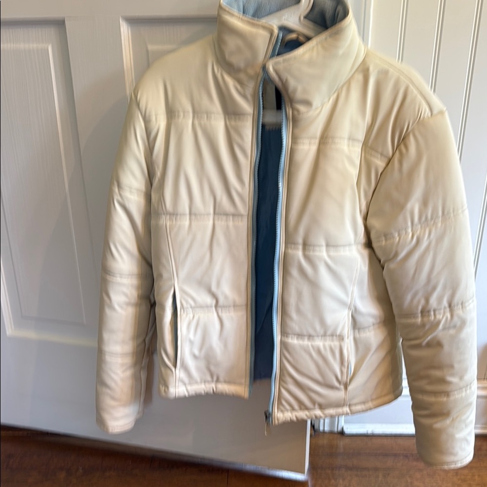Cream Puffer Jacket